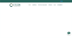 Desktop Screenshot of etecontabil.com.br