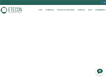 Tablet Screenshot of etecontabil.com.br